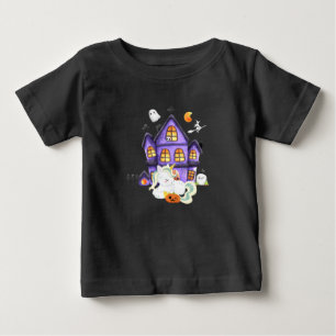 Camiseta De Bebé Spooky Unicorn