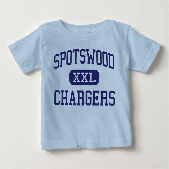 Camiseta De Bebé Spotswood - cargadores - alto - Spotswood New (Anverso)