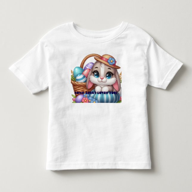 Camiseta De Bebé Springtime Bunny Bliss (Anverso)