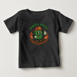 Camiseta De Bebé Spruce Grove Fire Babies