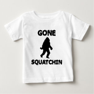Camiseta De Bebé Squatchin ido