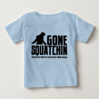 Squatchin ido - creyente divertido de Bigfoot