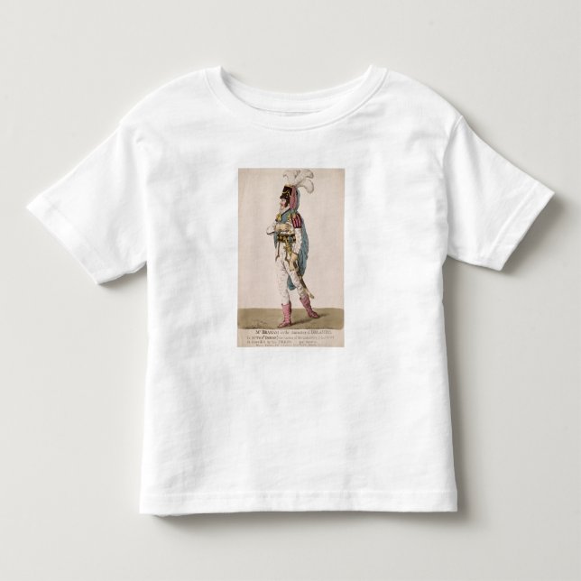 Camiseta De Bebé Sr. Braham en el carácter de Orlando (Anverso)