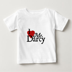 Camiseta De Bebé Sr. Darcy del AMOR de Jane Austen I