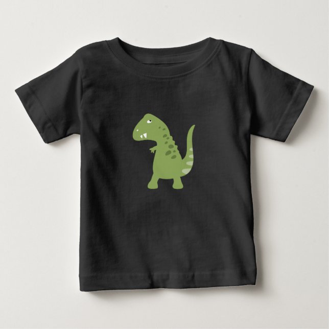 Camiseta De Bebé Sr. Dinosaur T-Shirt (Anverso)
