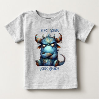 Camiseta De Bebé Sr. Grumpy Monster
