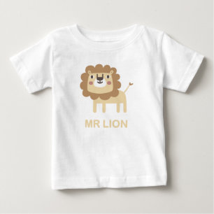 Camiseta De Bebé Sr. Lion