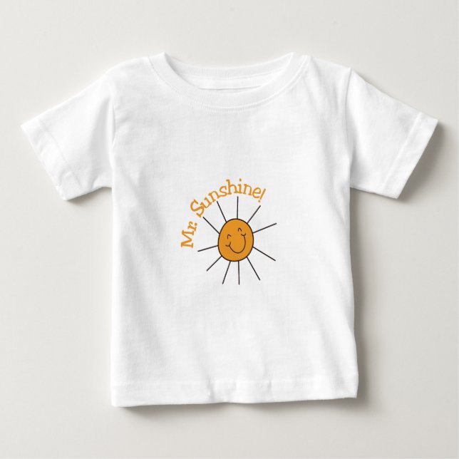 Camiseta De Bebé Sr. Sunshine (Anverso)