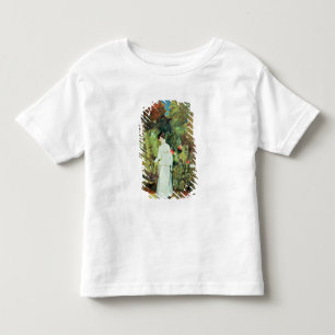 Camiseta De Bebé Sra. Constable en su jardín