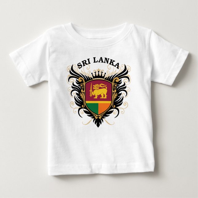 Camiseta De Bebé Sri Lanka (Anverso)
