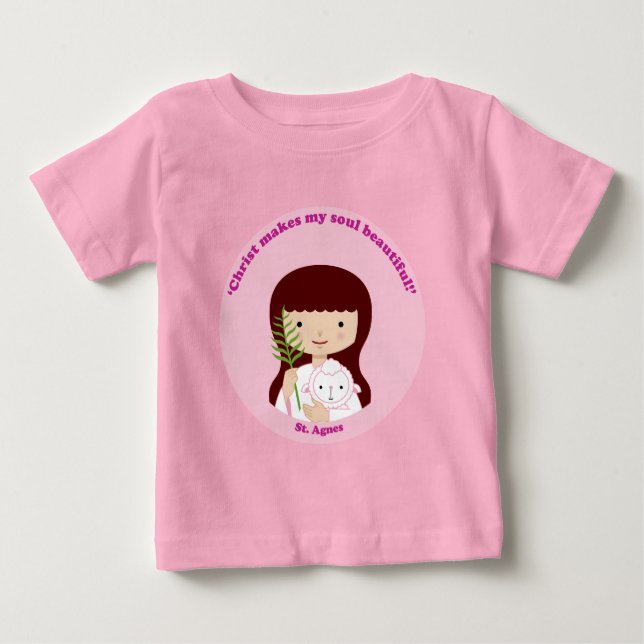 Camiseta De Bebé St. Agnes (Anverso)