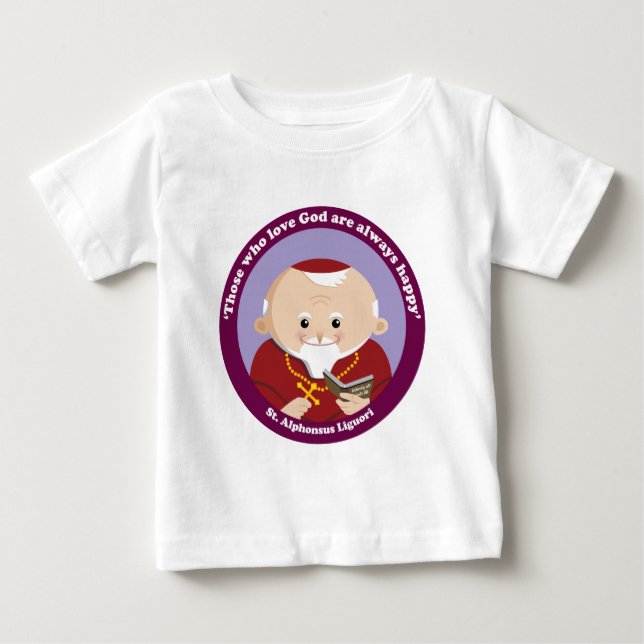 Camiseta De Bebé St Alphonsus Liguori (Anverso)