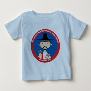 Camiseta De Bebé St. Andrew Kim