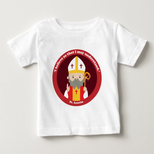 Camiseta De Bebé St. Anselm (Anverso)