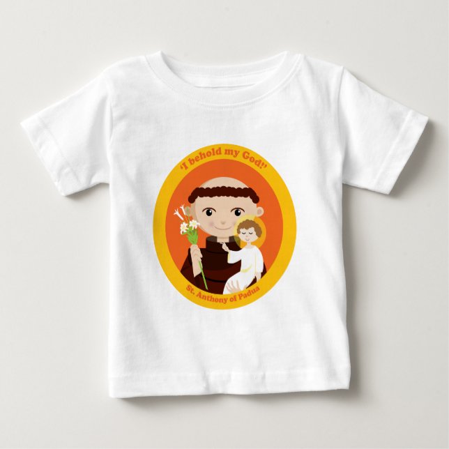 Camiseta De Bebé St Anthony de Padua (Anverso)