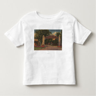 Camiseta De Bebé St Augustine, FL - fuente de la entrada de la