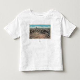 Camiseta De Bebé St Augustine, la Florida - el ojo del pájaro del