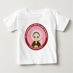 Camiseta De Bebé St. Bernadette Soubirous