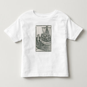 Camiseta De Bebé St. Brendan y la sirena