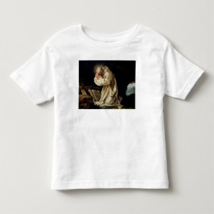 Camiseta De Bebé St. Bruno que ruega en el desierto, 1763