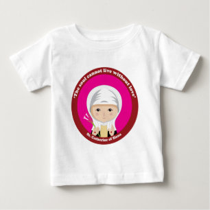 Camiseta De Bebé St. Catherine de Siena