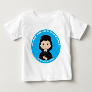 Camiseta De Bebé St. Elizabeth Ann Seton