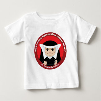 Camiseta De Bebé St. Faustina Kowalska
