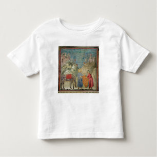 Camiseta De Bebé St Francis da su capa a un extranjero