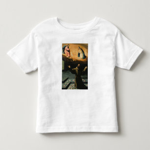 Camiseta De Bebé St Francis de Assisi, el milagro de los rosas