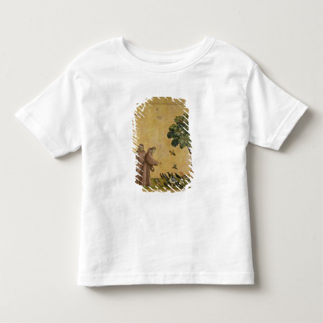 Camiseta De Bebé St Francis de Assisi que predica a los pájaros (Anverso)