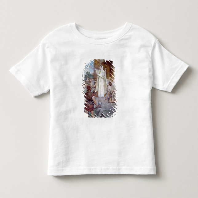 Camiseta De Bebé St. Genevieve que calma el Parisians (Anverso)