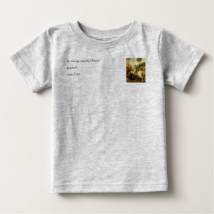Camiseta De Bebé "St. George and the Dragon" de Raphael (alrededor