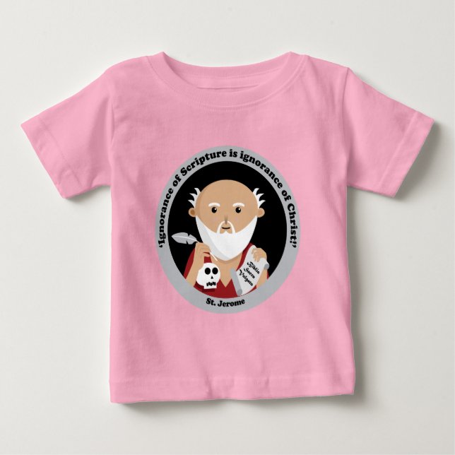 Camiseta De Bebé St. Jerome (Anverso)
