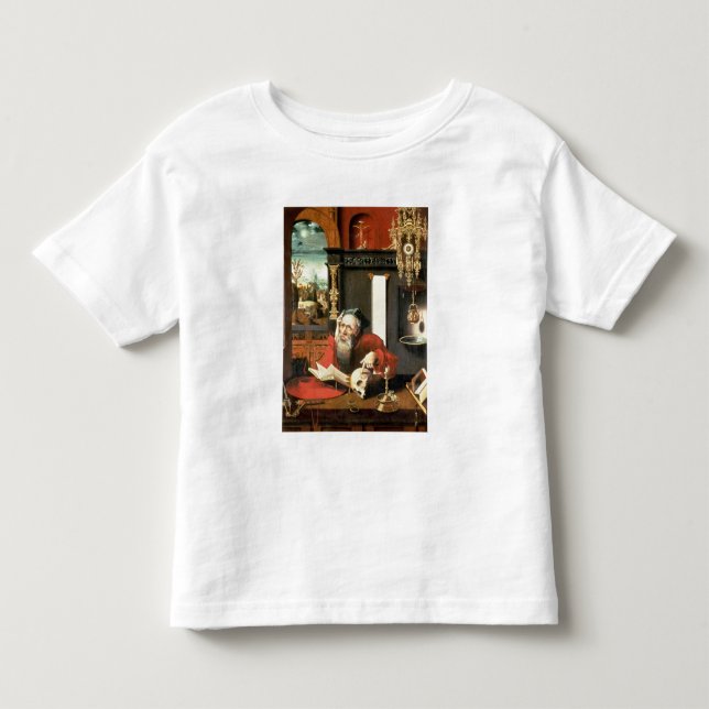 Camiseta De Bebé St Jerome en su estudio (Anverso)