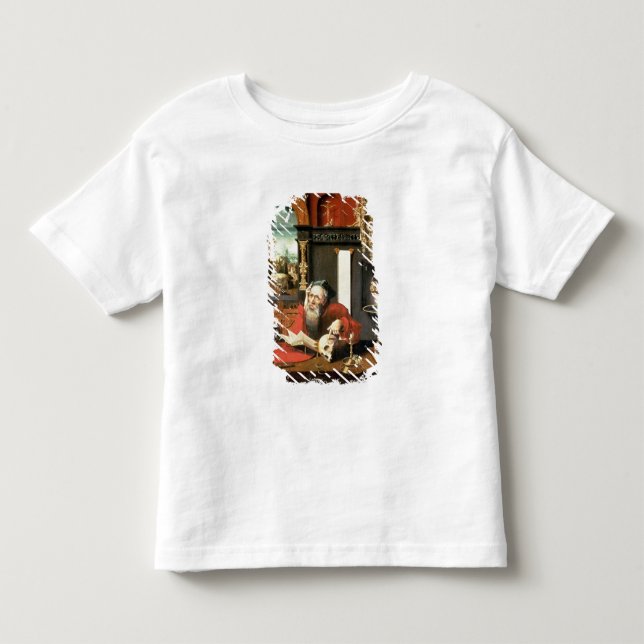 Camiseta De Bebé St Jerome en su estudio (Anverso)