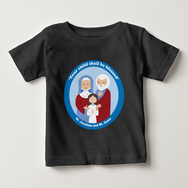 Camiseta De Bebé St. Joachim y Santa Ana (Anverso)