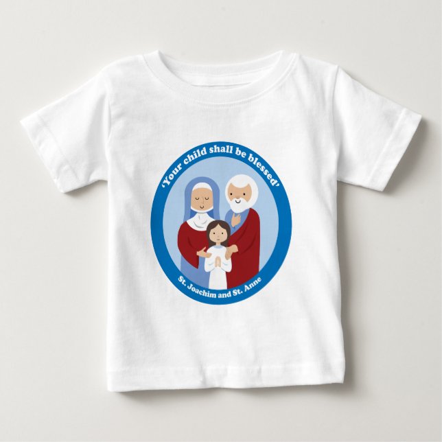 Camiseta De Bebé St. Joachim y Santa Ana (Anverso)