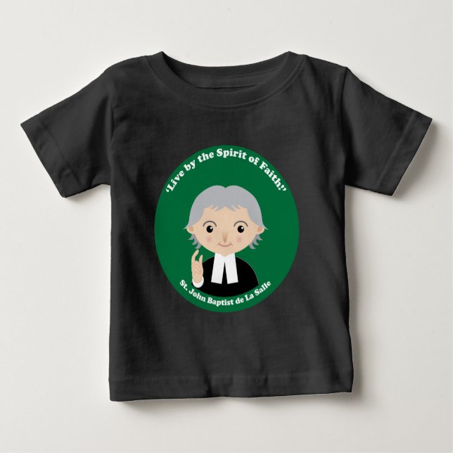 Camiseta De Bebé St. John Baptist de La Salle (Anverso)