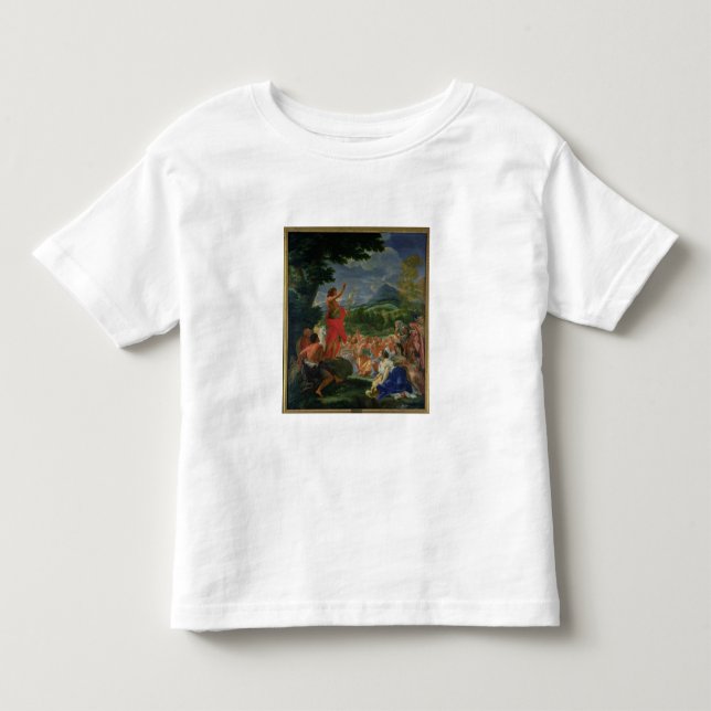 Camiseta De Bebé St. John la predicación baptista, pintada antes de (Anverso)