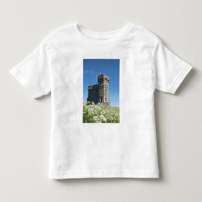 Camiseta De Bebé St. John's, Terranova, Canadá, Cabot Tower, (Anverso)
