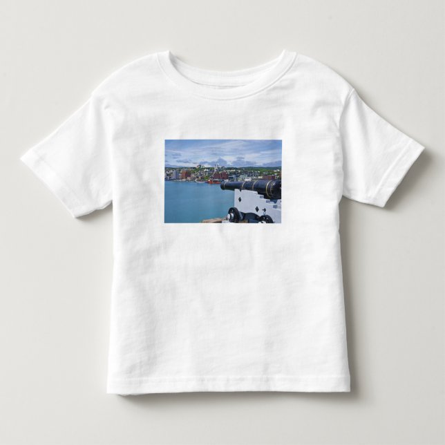 Camiseta De Bebé St. John's, Terranova, Canadá, el paseo marítimo (Anverso)
