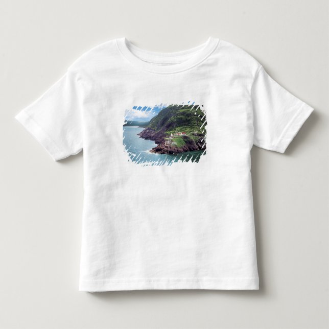 Camiseta De Bebé St. John's, Terranova, Canadá, fuerte histórico (Anverso)