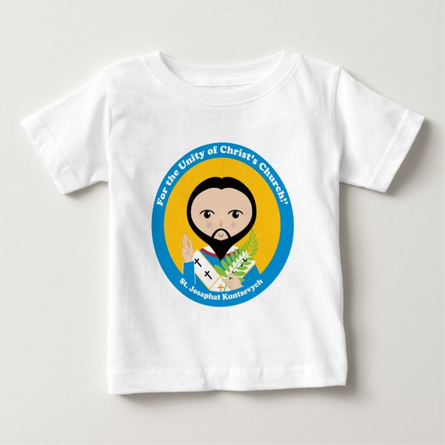 Camiseta De Bebé St. Josaphat Kuntsevych (Anverso)