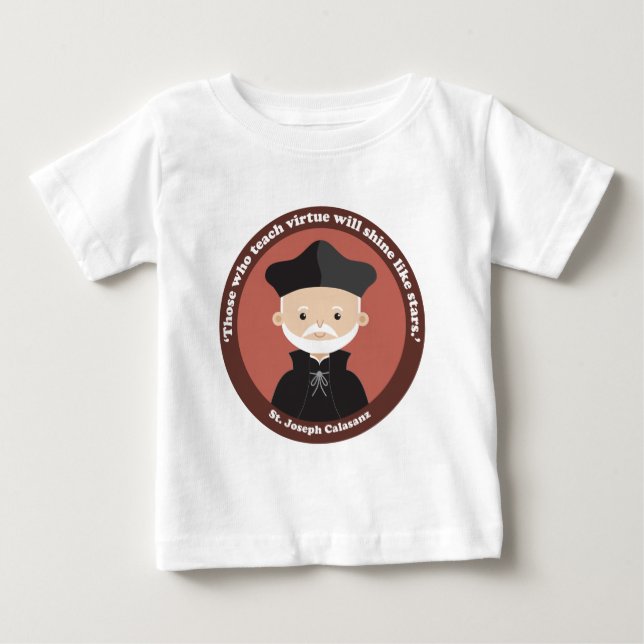 Camiseta De Bebé St. Joseph Calasanz (Anverso)
