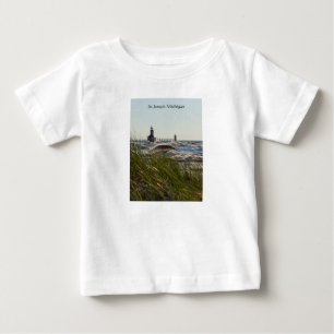 Camiseta De Bebé St Joseph Detrás De Las Oleadas Marinas