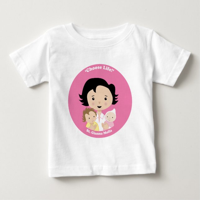 Camiseta De Bebé St. Juana Molla (Anverso)