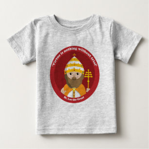 Camiseta De Bebé St. Leo the Great