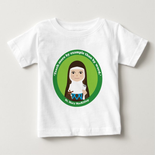 Camiseta De Bebé St. Mary MacKillop (Anverso)