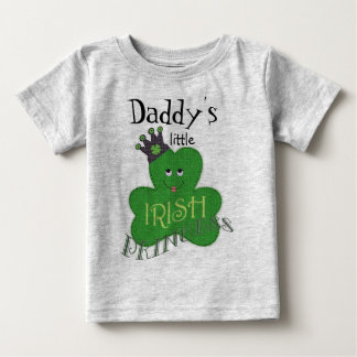 Camiseta De Bebé St. Patrick's Day Princesa Irlandesa T-Shirt
