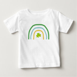Camiseta De Bebé St Patricks Day Rainbow Irish Kids T-Shirt
